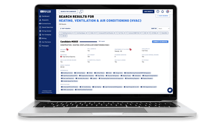 BlueRecruit - Your HVAC Hiring Solution
